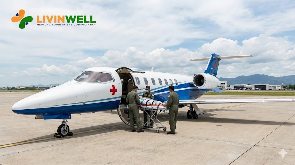 Air Ambulance Jakarta, Surabaya dan ke luar negeri mudah