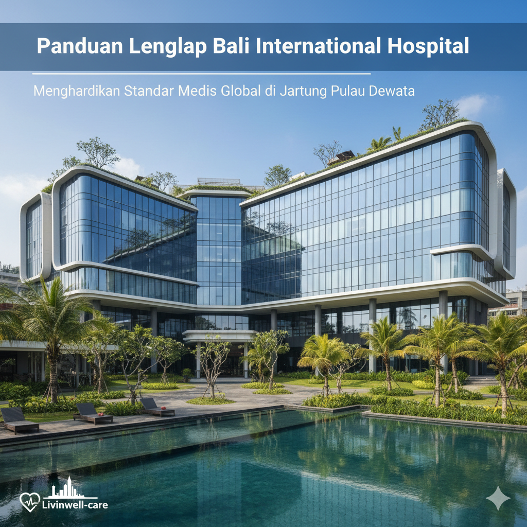 Gedung Bali International hospital by AI