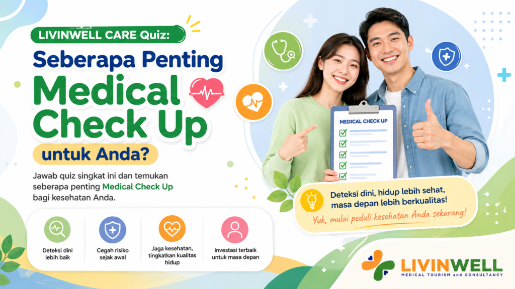 LIVINWELL CARE Quiz: Seberapa Penting Medical Check Up untuk Anda?