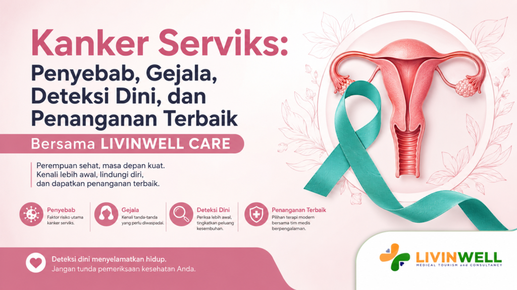 Kanker Serviks: Penyebab, Gejala, Deteksi Dini, dan Penanganan Terbaik Bersama LIVINWELL CARE