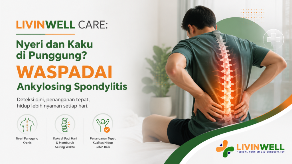 LIVINWELL CARE: Nyeri dan Kaku di Punggung? WASPADAI Ankylosing Spondylitis